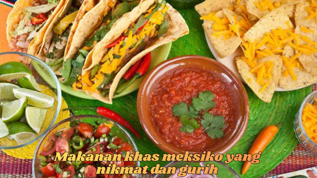 makanan khas meksiko